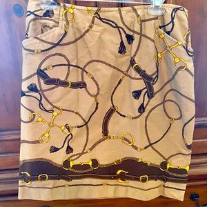 Talbots Equestrian Skirt
